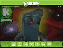 Tablet Screenshot of kabillion.com
